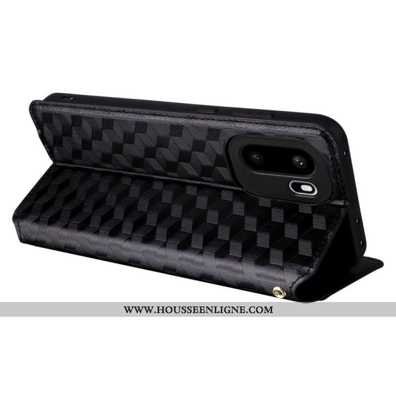 Flip Cover OnePlus 15R 5G Motif Losanges