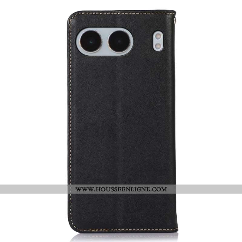 Flip Cover OnePlus Nord 4 Cuir KHAZNEH