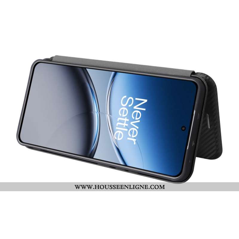 Flip Cover OnePlus Nord 4 Fibre Carbone