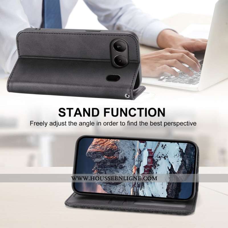 Flip Cover OnePlus Nord 4 Finition Losanges à Lanière