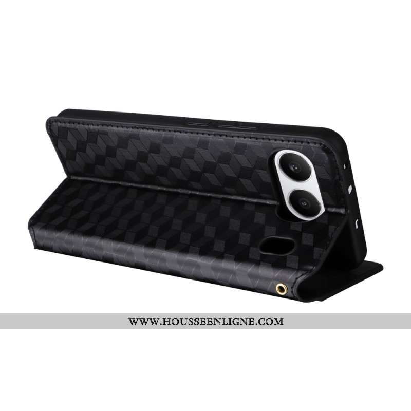 Flip Cover OnePlus Nord 4 Motif Losanges