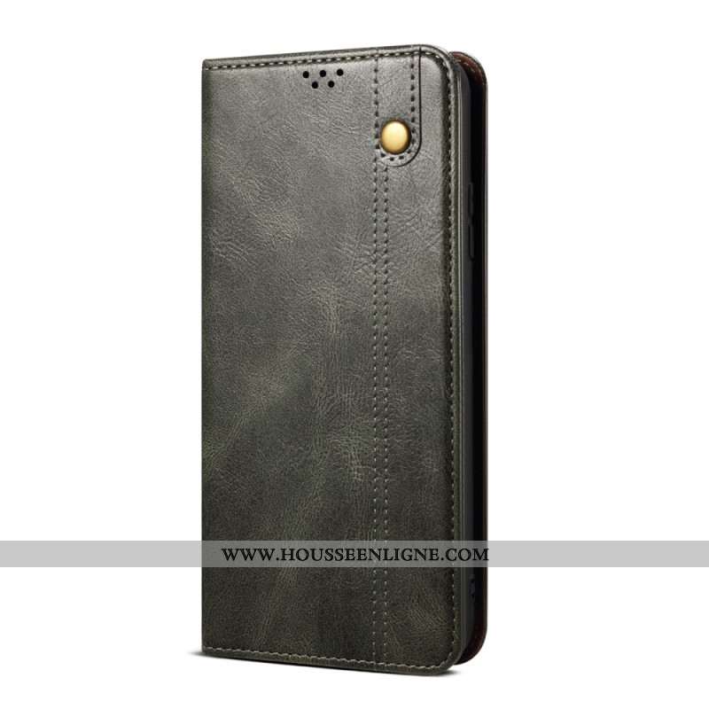 Flip Cover OnePlus Nord 4 Simili Cuir Ciré