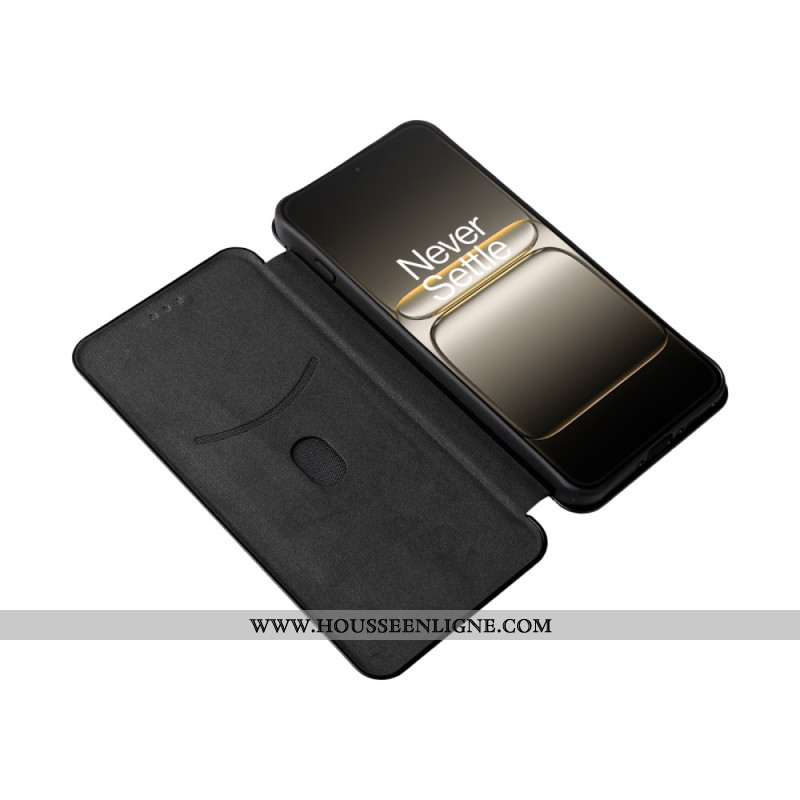 Flip Cover OnePlus Nord 5 Fibre Carbone