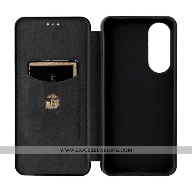 Flip Cover OnePlus Nord 5 Fibre Carbone
