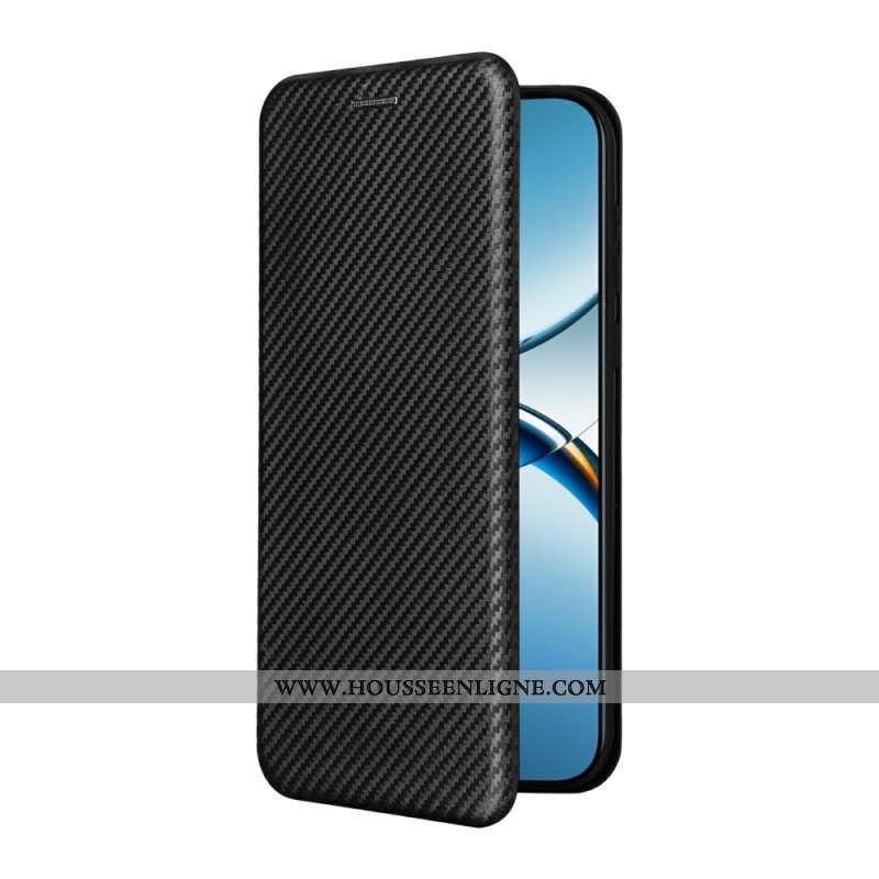Flip Cover Oppo Find X8 Fibre Carbone