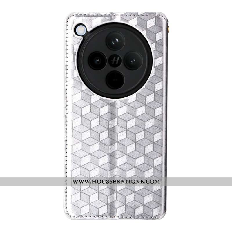 Flip Cover Oppo Find X8 Losanges 3D