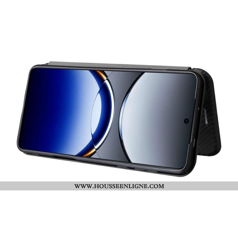 Flip Cover Oppo Find X8 Pro Fibre Carbone