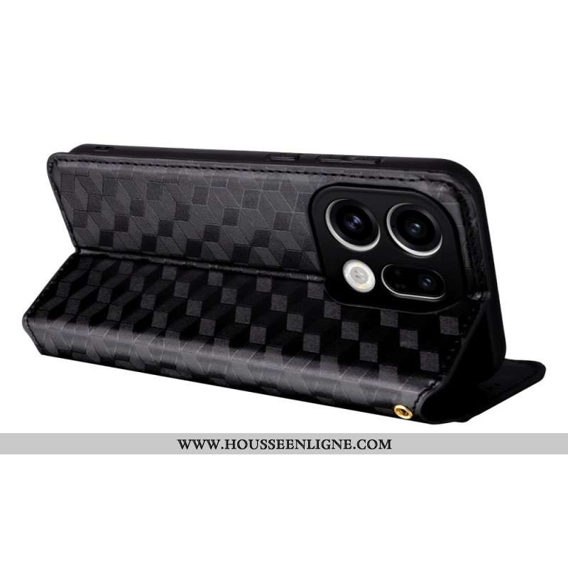 Flip Cover Oppo Find X9 5G Motif Losanges