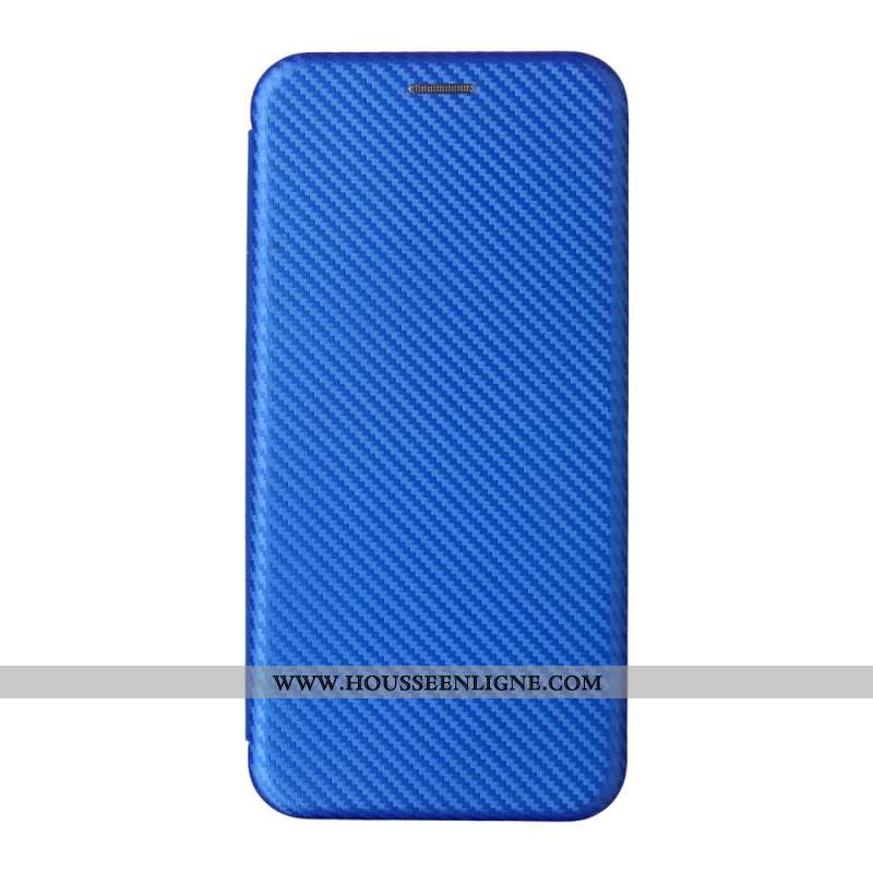 Flip Cover Oppo Find X9 5G Texture Fibre de Carbone