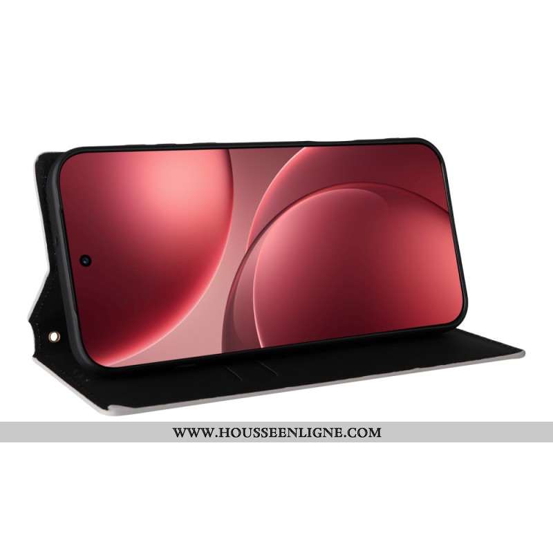 Flip Cover Oppo Find X9 Pro 5G Motif Losanges