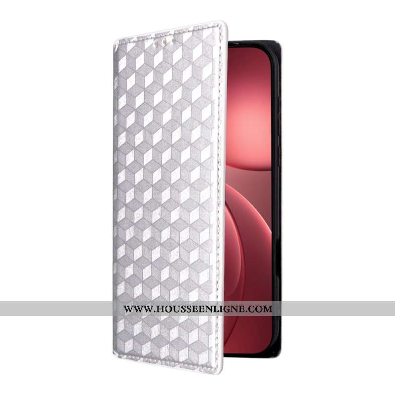 Flip Cover Oppo Find X9 Pro 5G Motif Losanges