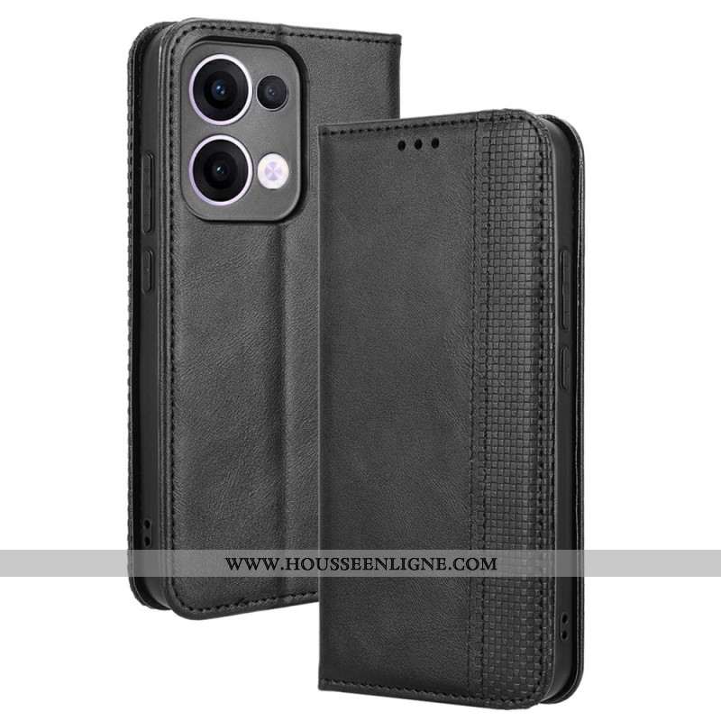 Flip Cover Oppo Reno 13 5G Frise Vintage