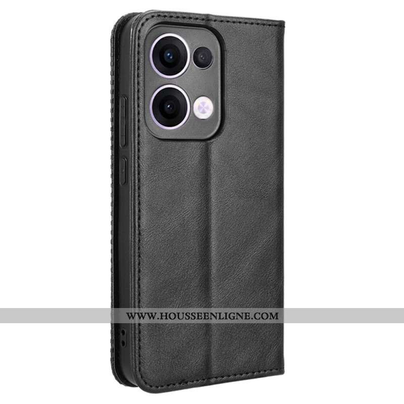 Flip Cover Oppo Reno 13 5G Frise Vintage