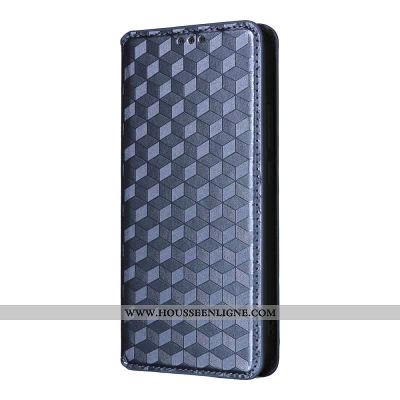 Flip Cover Oppo Reno 13 5G Losanges 3D