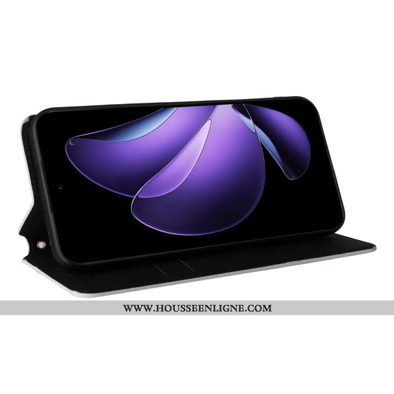 Flip Cover Oppo Reno 13 5G Losanges 3D