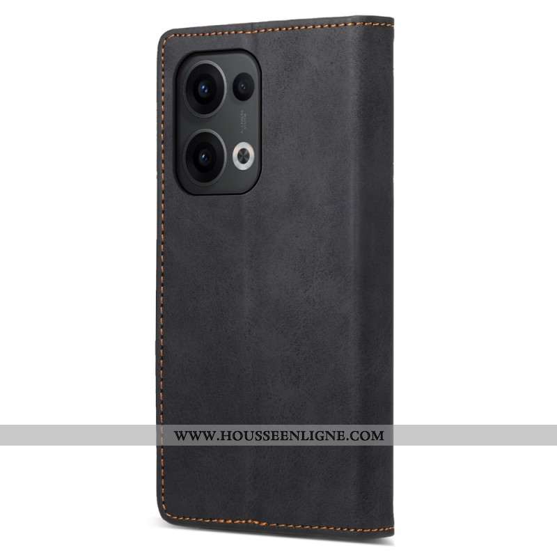 Flip Cover Oppo Reno 13 5G Portefeuille Vintage RFID