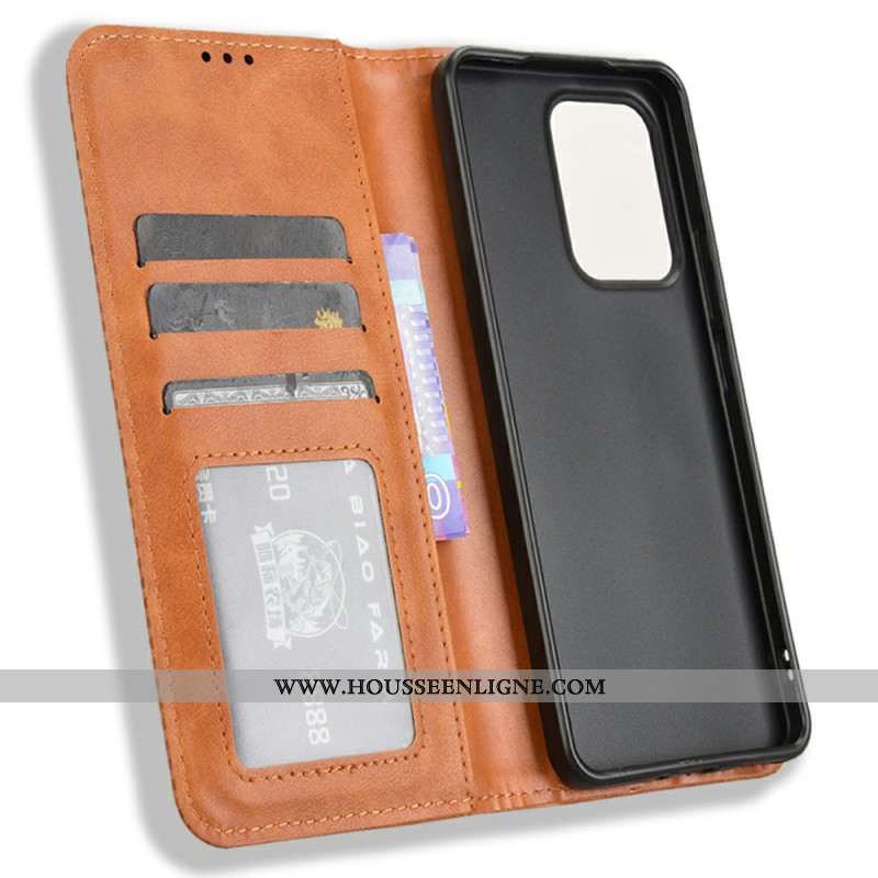 Flip Cover Oppo Reno 13F 4G / 5G / FS 5G Frise Vintage