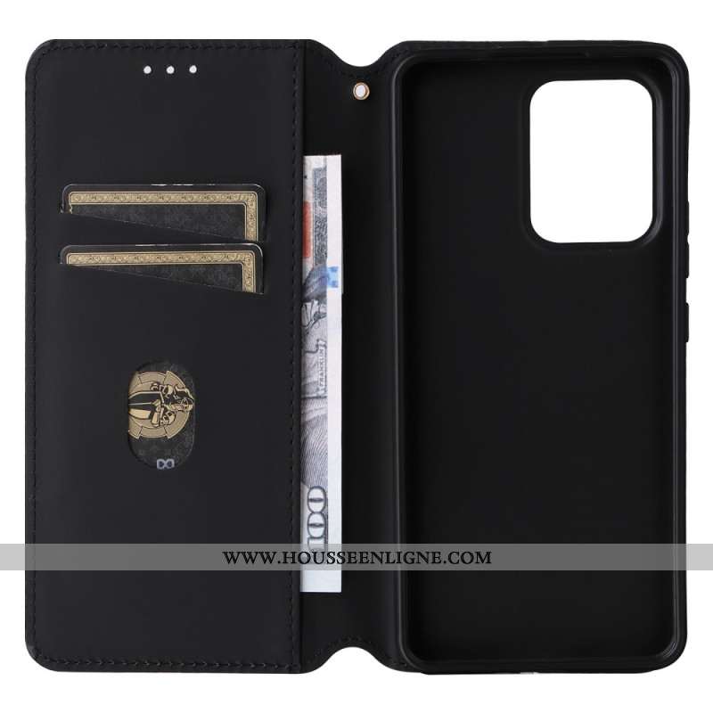Flip Cover Oppo Reno 13F 4G / 5G / FS 5G Losanges 3D