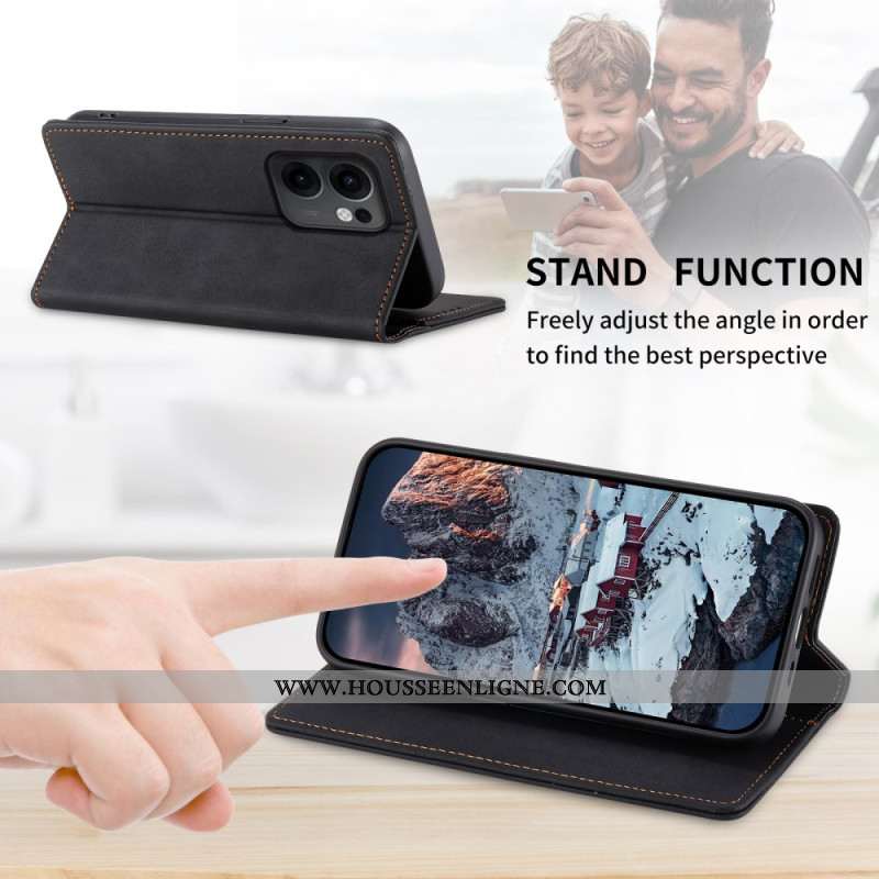 Flip Cover Oppo Reno 13F 4G / 5G / FS 5G Portefeuille RFID