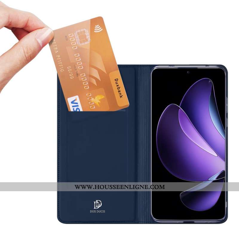 Flip Cover Oppo Reno 13F 4G / 5G / FS 5G Skin Pro Series DUX DUCIS