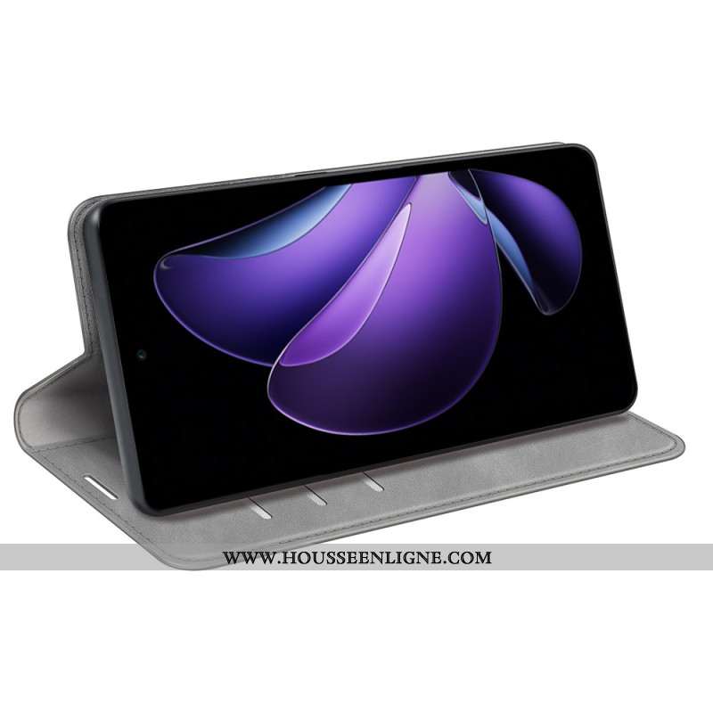 Flip Cover Oppo Reno 13F 4G / 5G / FS 5G Style Cuir