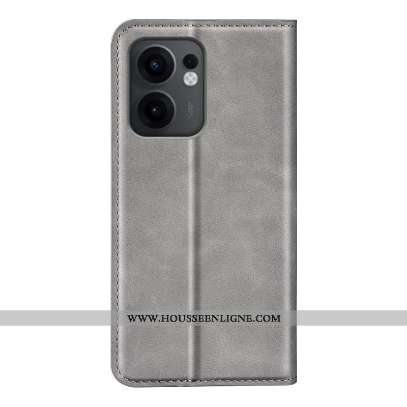 Flip Cover Oppo Reno 13F 4G / 5G / FS 5G Style Cuir