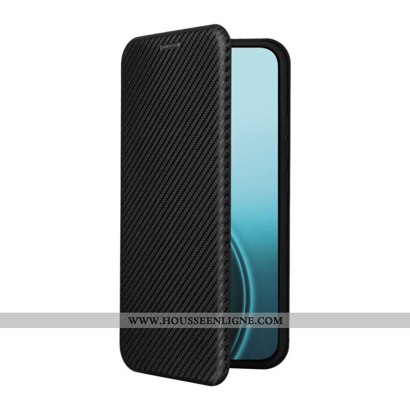 Flip Cover Oppo Reno 14 5G Fibre Carbone