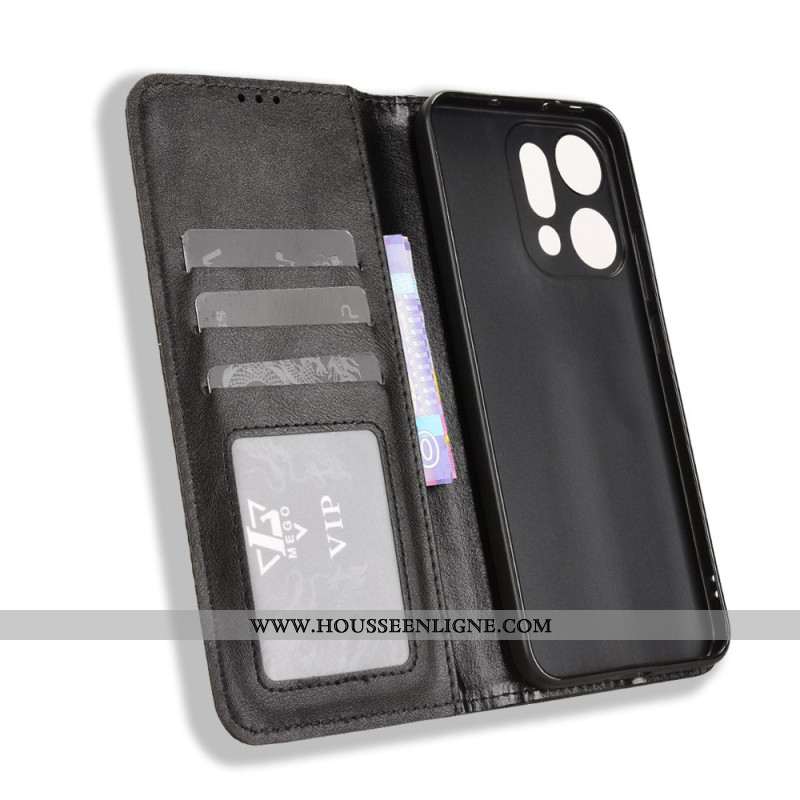 Flip Cover Oppo Reno 14 5G Frise Vintage