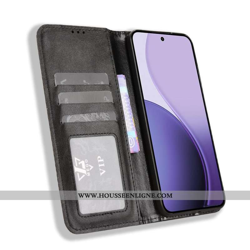 Flip Cover Oppo Reno 14 5G Frise Vintage