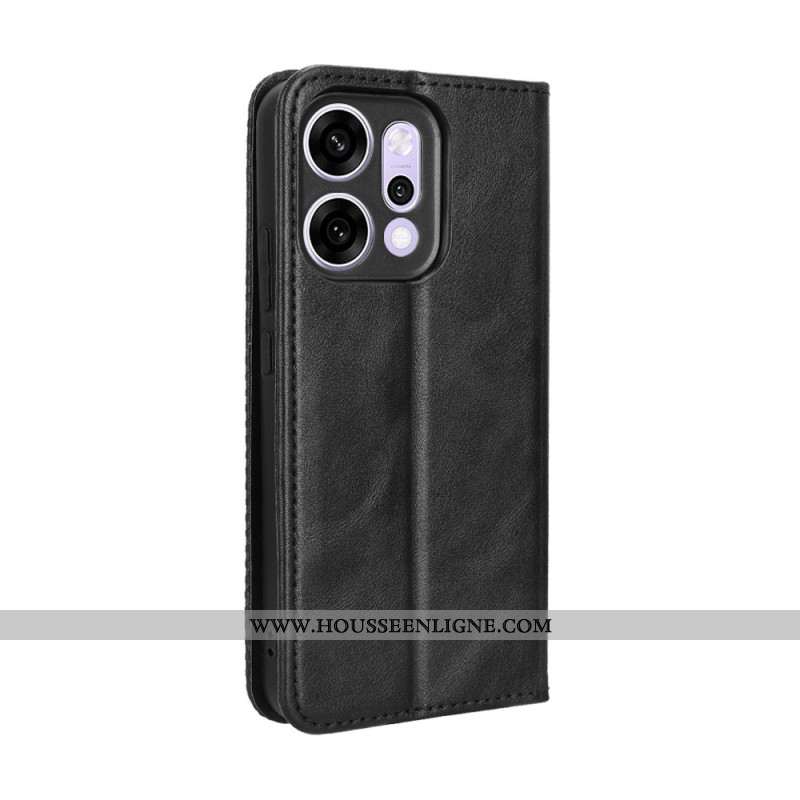 Flip Cover Oppo Reno 14 5G Frise Vintage