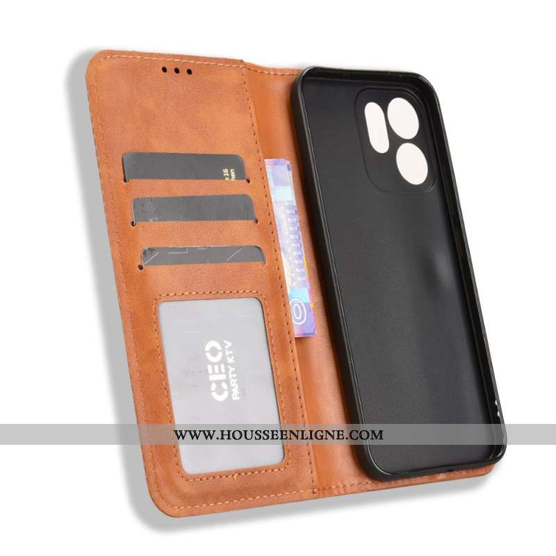 Flip Cover Oppo Reno 14 F 5G Frise Vintage