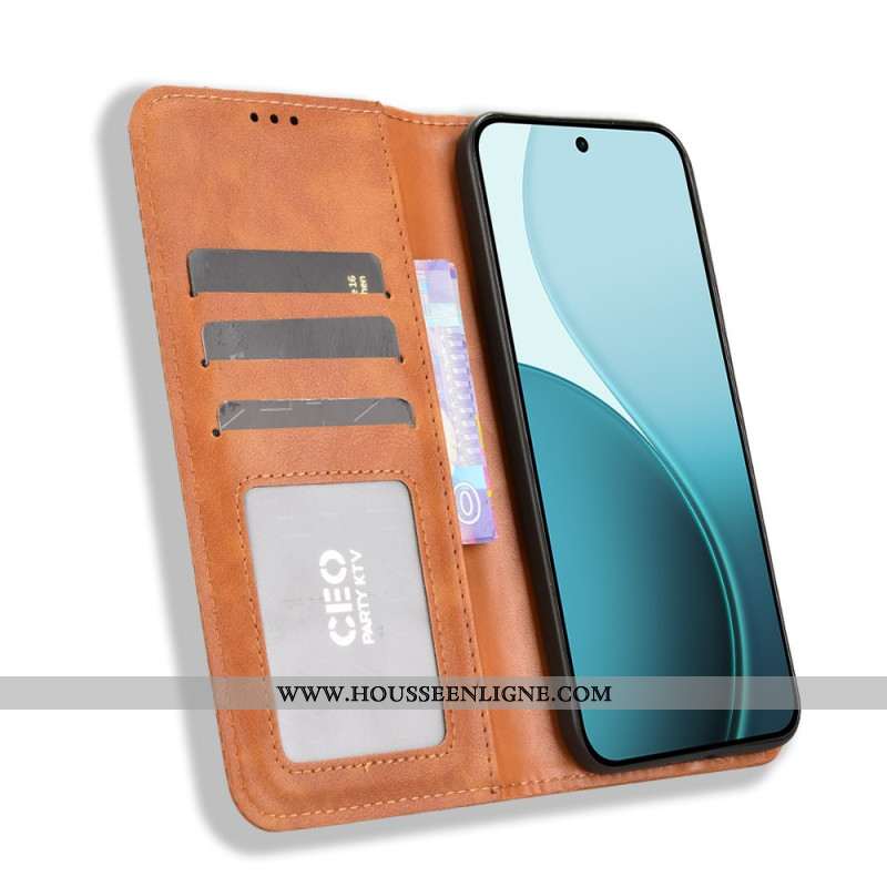 Flip Cover Oppo Reno 14 F 5G Frise Vintage