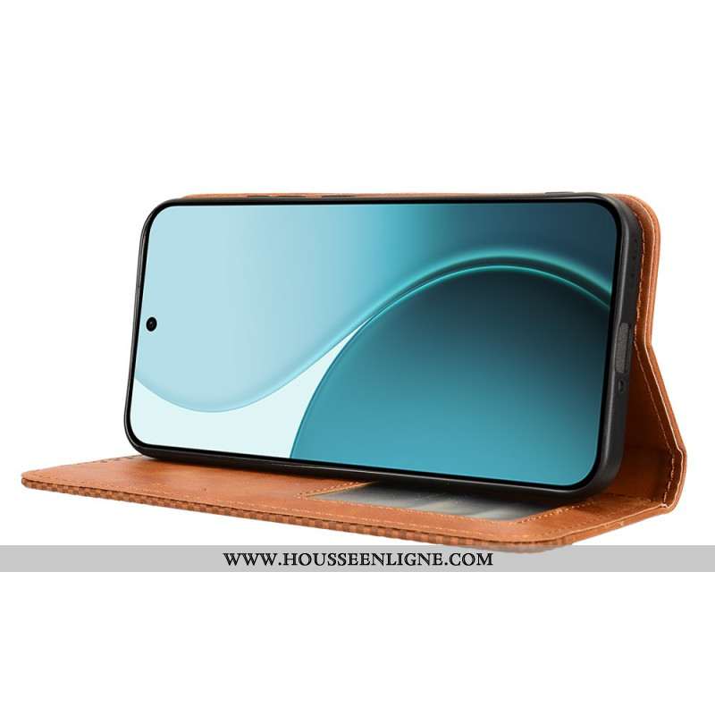 Flip Cover Oppo Reno 14 F 5G Frise Vintage