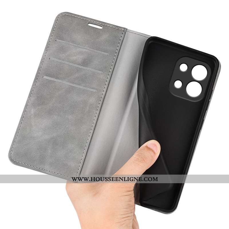 Flip Cover Oppo Reno 14 F 5G Style Cuir