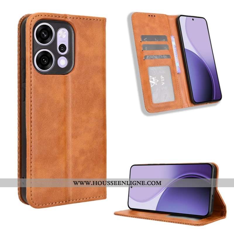 Flip Cover Oppo Reno 14 Pro 5G Frise Vintage