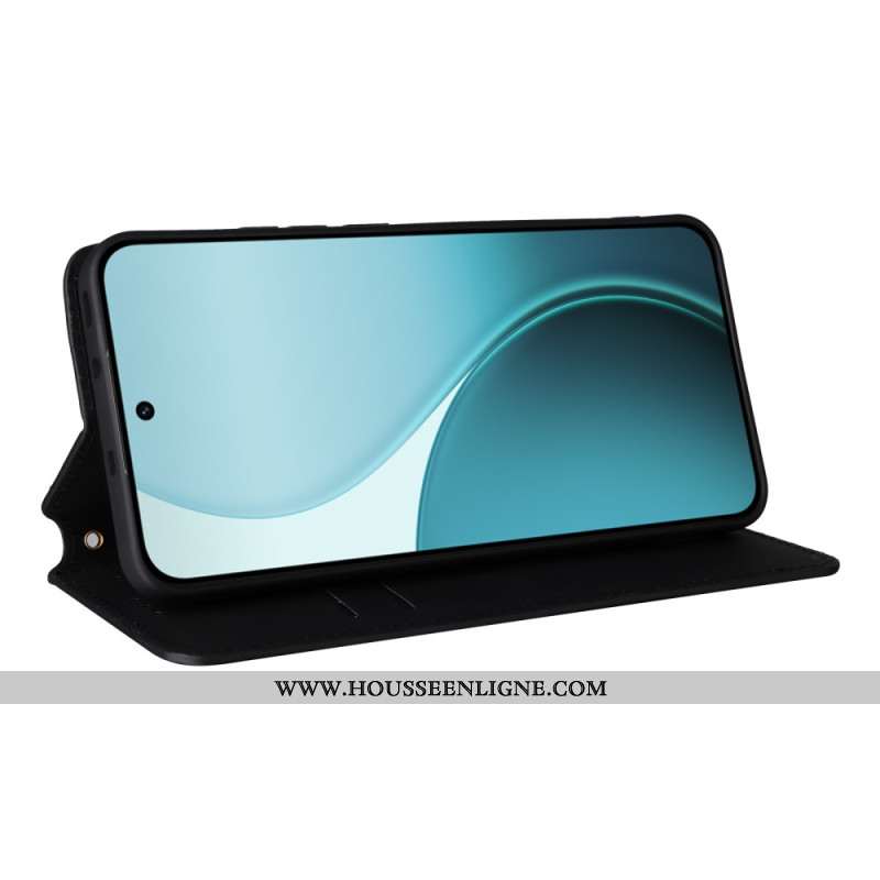 Flip Cover Oppo Reno 14 Pro 5G Motif Brillant Losanges