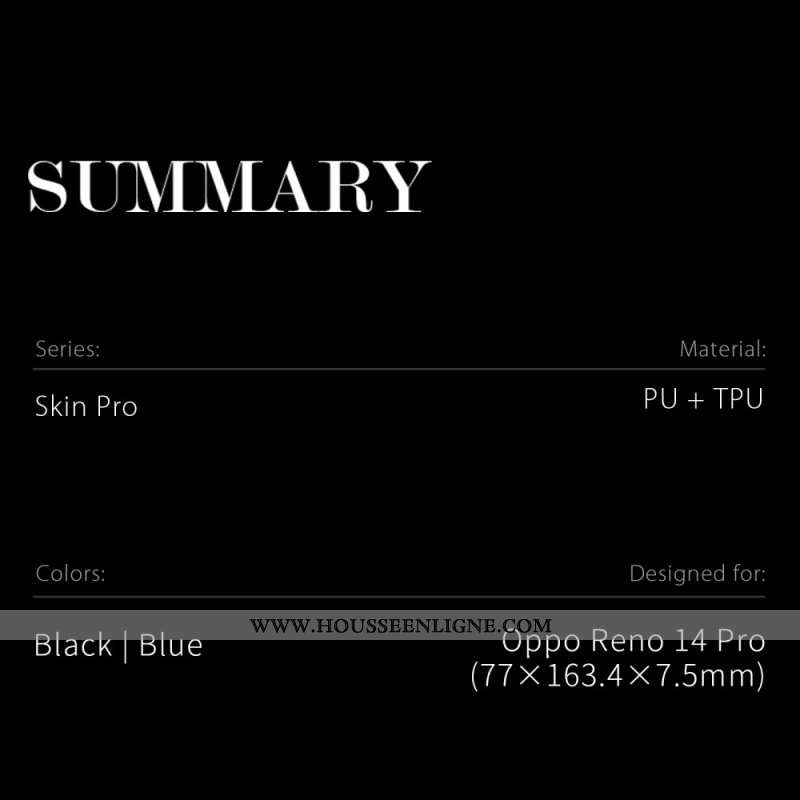 Flip Cover Oppo Reno14 Pro 5G Series DUX DUCI