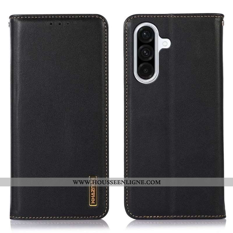 Flip Cover Samsung Galaxy A17 4G / 5G Cuir KHAZNEH