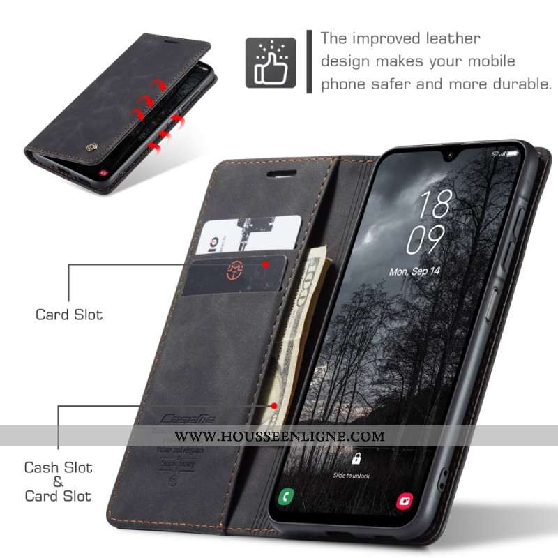 Flip Cover Samsung Galaxy A17 4G / 5G Effet Daim CASEME