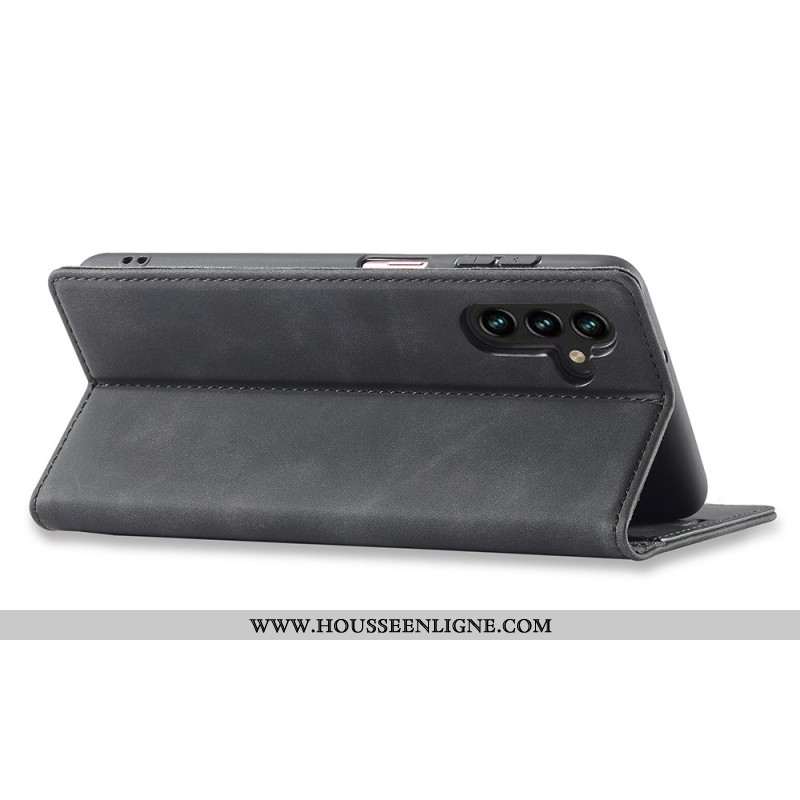 Flip Cover Samsung Galaxy A17 4G / 5G Effet daim