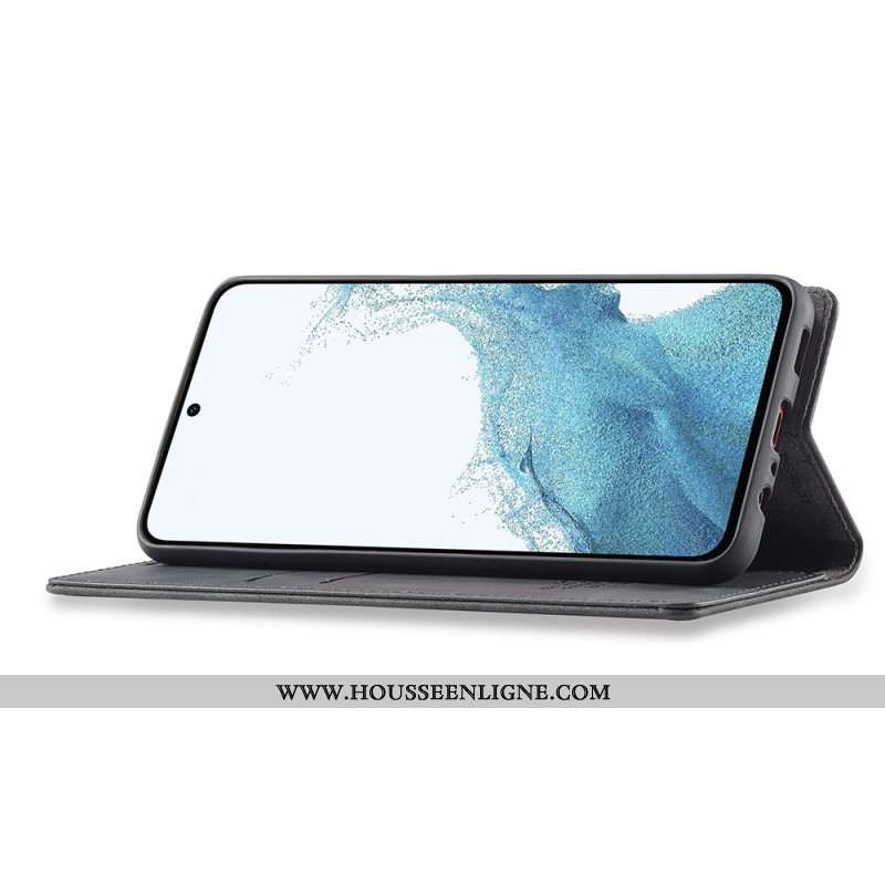 Flip Cover Samsung Galaxy A17 4G / 5G Effet daim