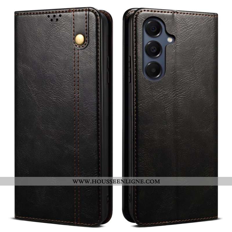 Flip Cover Samsung Galaxy A17 4G / 5G Simili Cuir Ciré