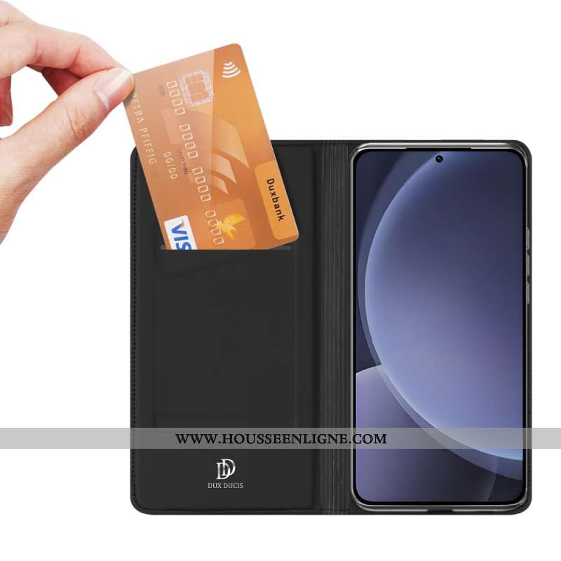 Flip Cover Samsung Galaxy S25 5G Skin Pro Series DUX DUCIS