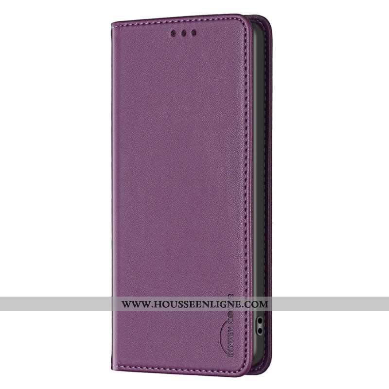 Flip Cover Samsung Galaxy S25 Edge Classsique BINFEN COLOR