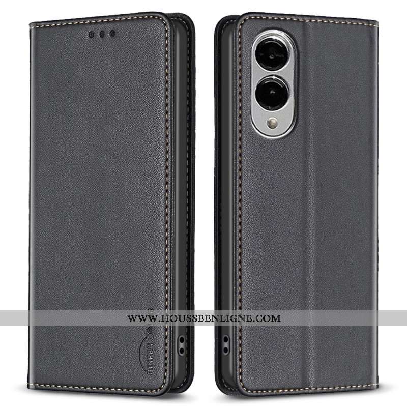 Flip Cover Samsung Galaxy S25 Edge Classsique BINFEN COLOR