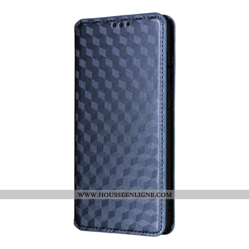 Flip Cover Samsung Galaxy S25 Edge Cubes 3D