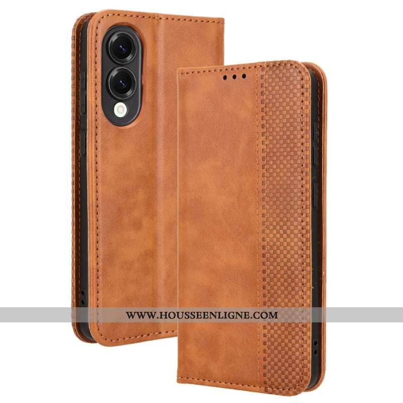 Flip Cover Samsung Galaxy S25 Edge Frise Vintage