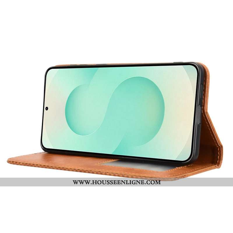 Flip Cover Samsung Galaxy S25 Edge Frise Vintage