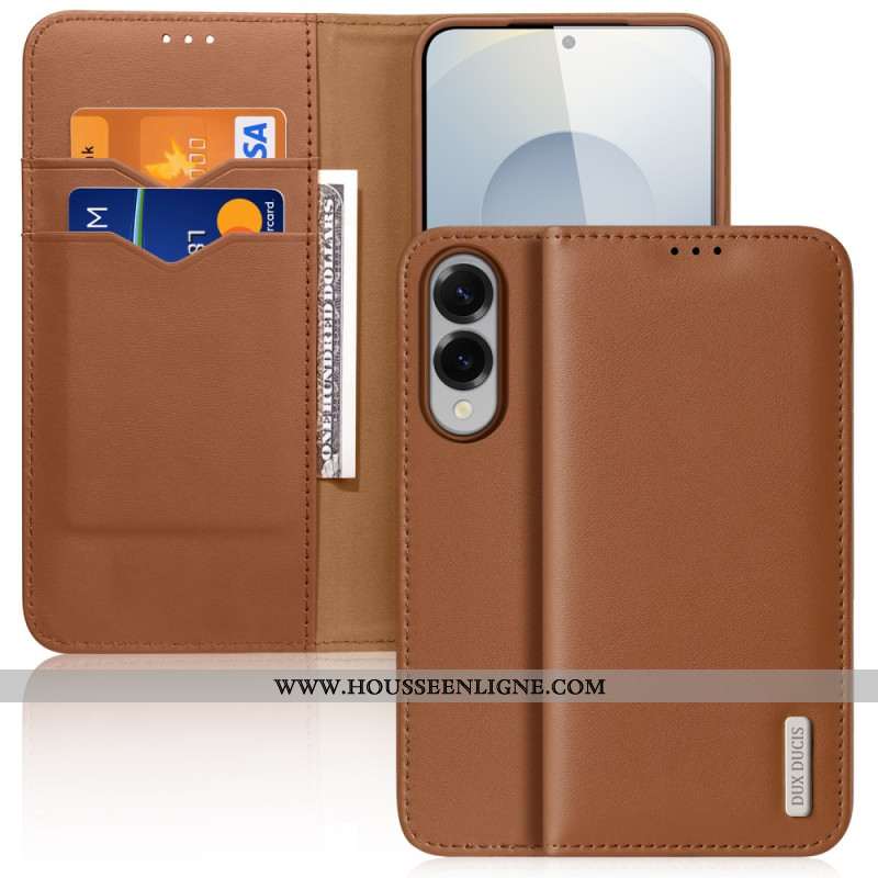Flip Cover Samsung Galaxy S25 Edge Hivo Series DUX DUCIS