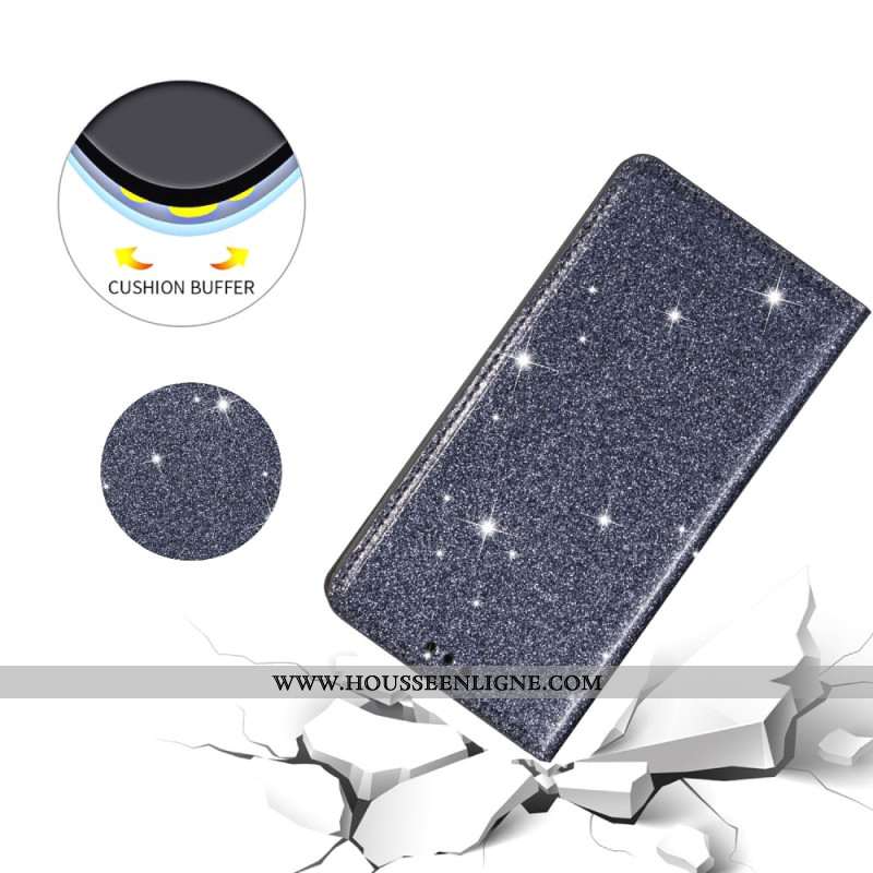 Flip Cover Samsung Galaxy S25 Edge Paillettes